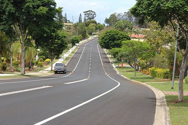 Finished Line Marking Street